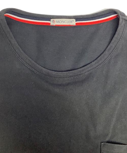 MONCLER（モンクレール）MONCLER (モンクレール) 半袖カットソー ブラック サイズ:XXLの古着・服飾アイテム