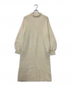 ebureエブール）の古着「ニットワンピース」｜ホワイト