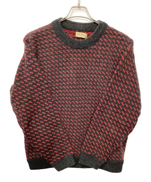L.L.Bean（エルエルビーン）L.L.Bean (エルエルビーン) 厚手ニット レッド サイズ:-の古着・服飾アイテム