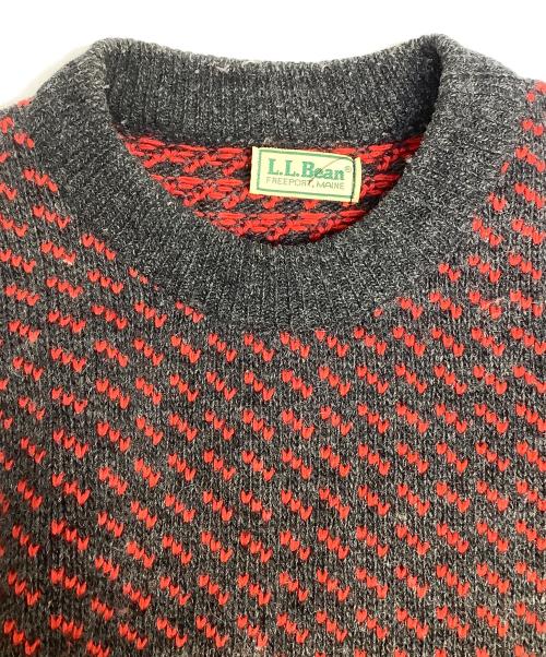 L.L.Bean（エルエルビーン）L.L.Bean (エルエルビーン) 厚手ニット レッド サイズ:-の古着・服飾アイテム