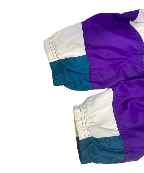 NIKE（ナイキ）NIKE (ナイキ) ナイロンジャケット ブルー×パープル サイズ:Mの古着・服飾アイテム