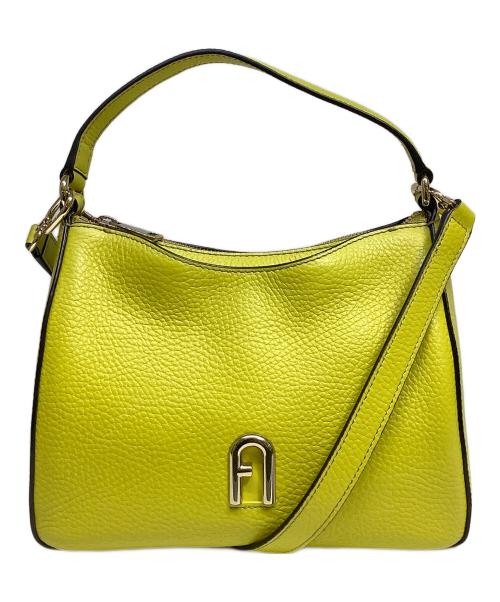 FURLA（フルラ）FURLA (フルラ) ハンドバッグ イエローの古着・服飾アイテム