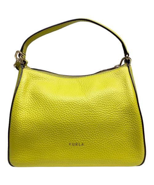 FURLA（フルラ）FURLA (フルラ) ハンドバッグ イエローの古着・服飾アイテム