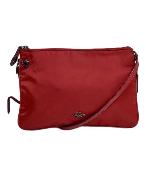 COACH（コーチ）COACH (コーチ) ショルダーバッグ レッドの古着・服飾アイテム