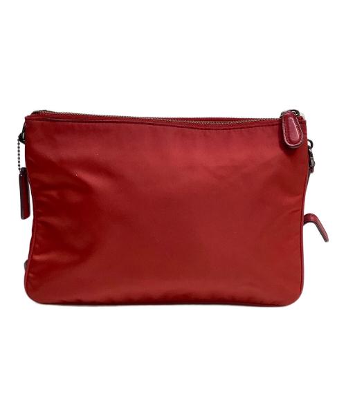 COACH（コーチ）COACH (コーチ) ショルダーバッグ レッドの古着・服飾アイテム