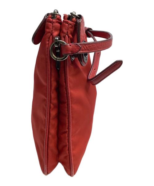 COACH（コーチ）COACH (コーチ) ショルダーバッグ レッドの古着・服飾アイテム