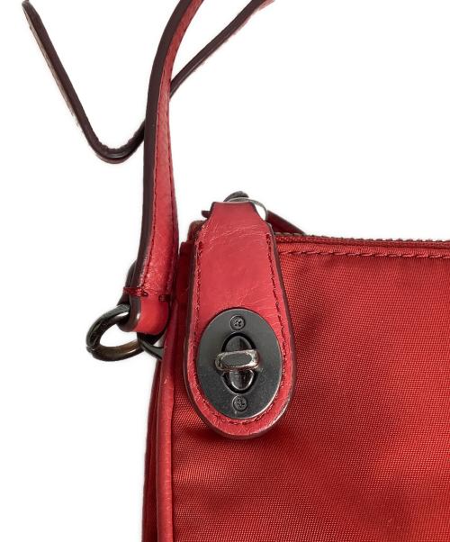 COACH（コーチ）COACH (コーチ) ショルダーバッグ レッドの古着・服飾アイテム