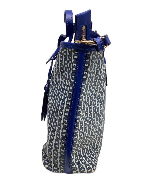 TORY BURCH（トリーバーチ）TORY BURCH (トリーバーチ) ハンドバッグ ブルーの古着・服飾アイテム