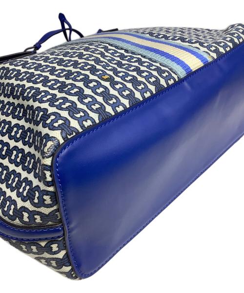 TORY BURCH（トリーバーチ）TORY BURCH (トリーバーチ) ハンドバッグ ブルーの古着・服飾アイテム