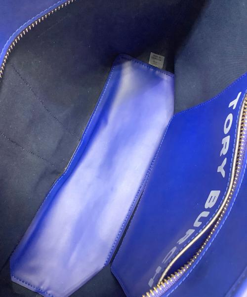 TORY BURCH（トリーバーチ）TORY BURCH (トリーバーチ) ハンドバッグ ブルーの古着・服飾アイテム