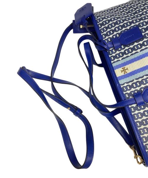 TORY BURCH（トリーバーチ）TORY BURCH (トリーバーチ) ハンドバッグ ブルーの古着・服飾アイテム