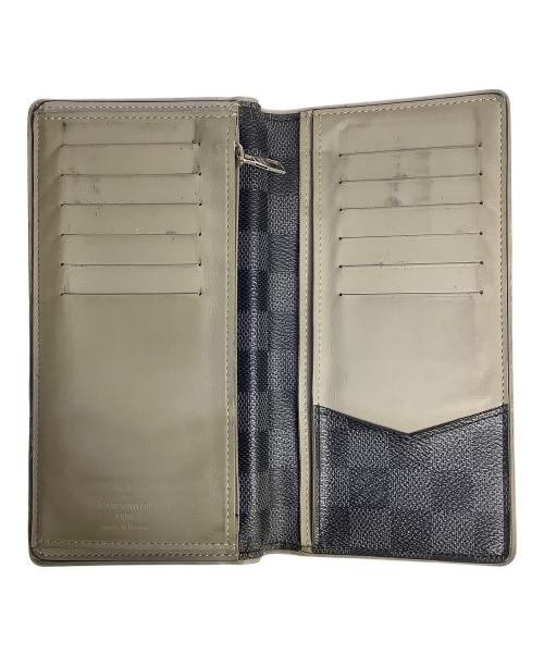 LOUIS VUITTON（ルイ ヴィトン）LOUIS VUITTON (ルイ ヴィトン) ポルトフォイユプラザ ブラック×グレーの古着・服飾アイテム