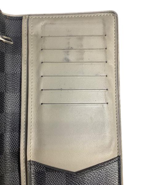 LOUIS VUITTON（ルイ ヴィトン）LOUIS VUITTON (ルイ ヴィトン) ポルトフォイユプラザ ブラック×グレーの古着・服飾アイテム