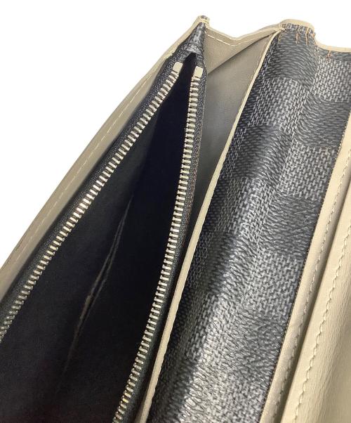LOUIS VUITTON（ルイ ヴィトン）LOUIS VUITTON (ルイ ヴィトン) ポルトフォイユプラザ ブラック×グレーの古着・服飾アイテム