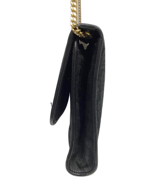 Christian Dior（クリスチャン ディオール）Christian Dior (クリスチャン ディオール) ヴィンテージトロッターショルダーバッグ ブラックの古着・服飾アイテム