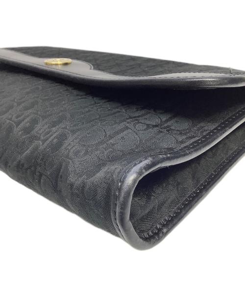 Christian Dior（クリスチャン ディオール）Christian Dior (クリスチャン ディオール) ヴィンテージトロッターショルダーバッグ ブラックの古着・服飾アイテム