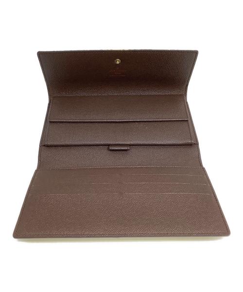 LOUIS VUITTON（ルイ ヴィトン）LOUIS VUITTON (ルイ ヴィトン) ポルトフォイユ・インターナショナル ブラウンの古着・服飾アイテム