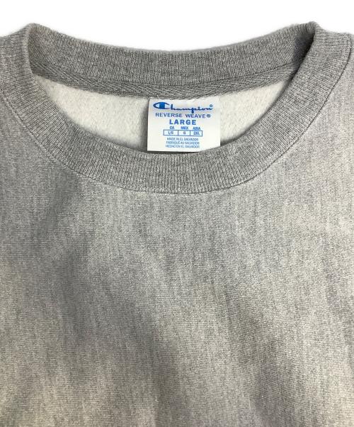 Champion REVERSE WEAVE（チャンピオン リバース ウィーブ）Champion REVERSE WEAVE (チャンピオン リバース ウィーブ) スウェット グレー サイズ:Lの古着・服飾アイテム
