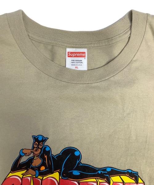 SUPREME（シュプリーム）Supreme (シュプリーム) 半袖カットソー ベージュ サイズ:XLの古着・服飾アイテム