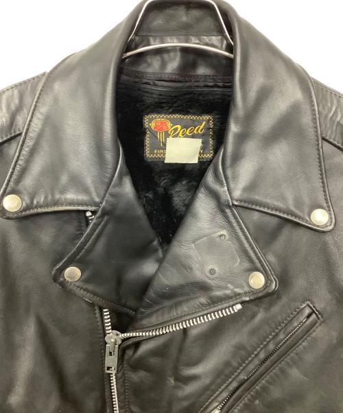 Reed（リード）reed (リード) ライダースジャケット ブラック サイズ:-の古着・服飾アイテム