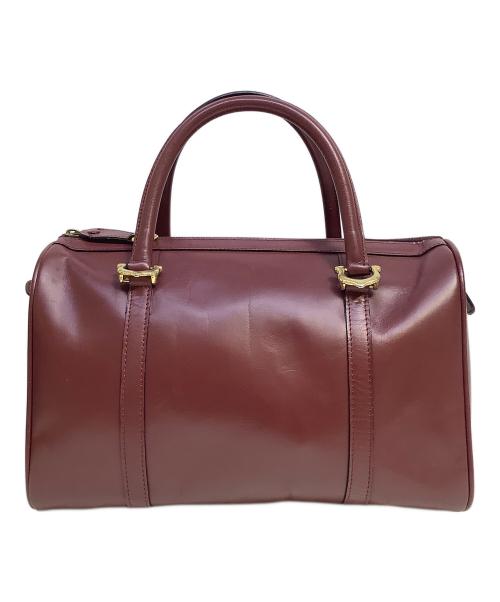 Cartier（カルティエ）Cartier (カルティエ) ハンドバッグ レッドの古着・服飾アイテム