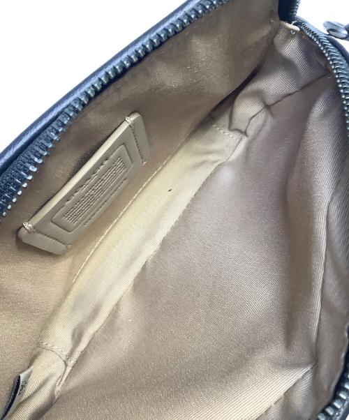 COACH（コーチ）COACH (コーチ) ショルダーバッグ アイボリー×ブラックの古着・服飾アイテム