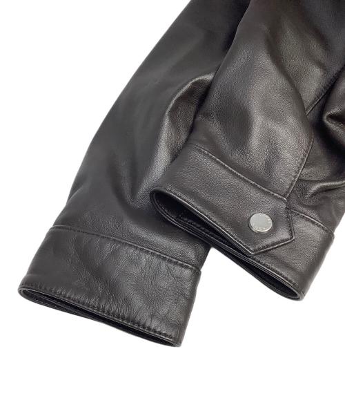 MICHAEL KORS（マイケル・コース）MICHAEL KORS (マイケル・コース) レザージャケット ブラウン サイズ:XLの古着・服飾アイテム