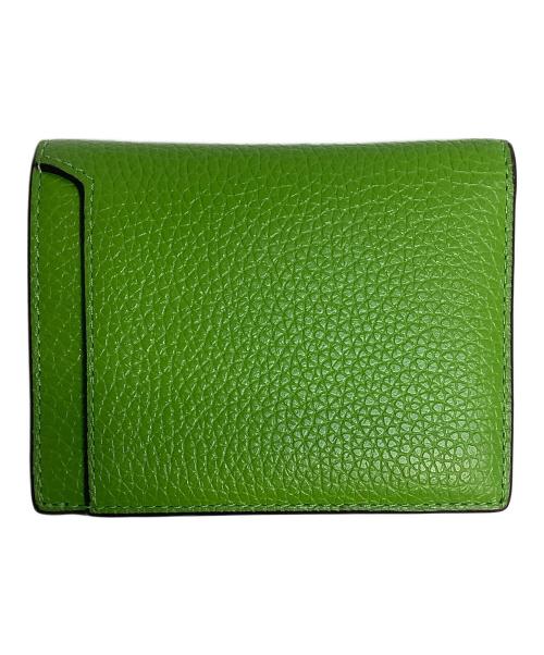 MICHAEL KORS（マイケル・コース）MICHAEL KORS (マイケル・コース) 2つ折り財布 グリーンの古着・服飾アイテム