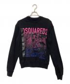 DSQUARED2ディースクエアード）の古着「スウェット」｜ブラック