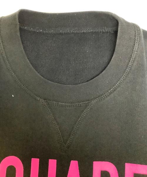 DSQUARED2（ディースクエアード）DSQUARED2 (ディースクエアード) スウェット ブラック サイズ:Sの古着・服飾アイテム