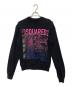 DSQUARED2（ディースクエアード）の古着「スウェット」｜ブラック