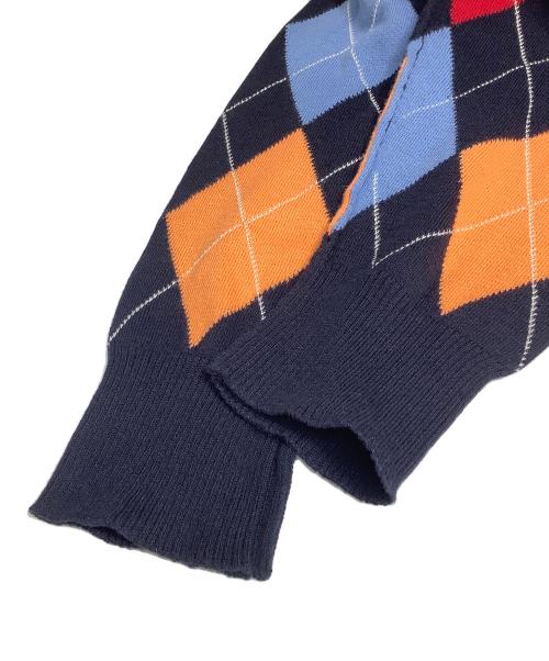 COMME des GARCONS HOMME（コムデギャルソン オム）COMME des GARCONS HOMME (コムデギャルソン オム) 薄手ニット ネイビー サイズ:Sの古着・服飾アイテム