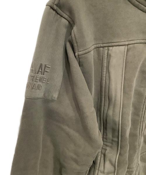 AVIREX（アヴィレックス）AVIREX (アヴィレックス) ジップパーカー カーキ サイズ:L 未使用品の古着・服飾アイテム