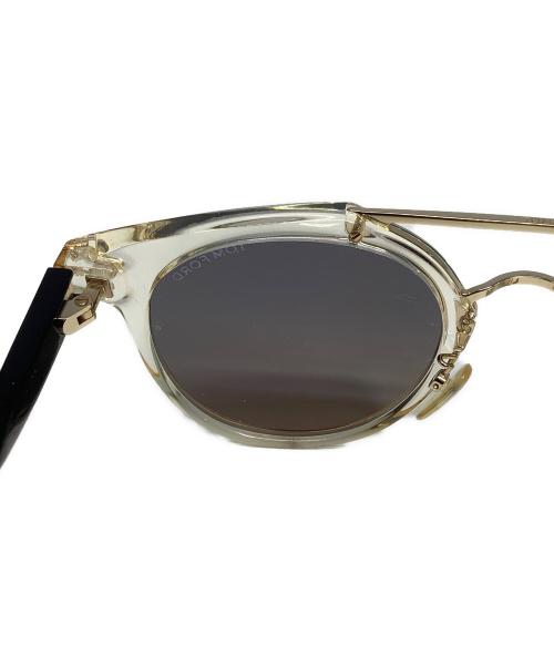 TOM FORD（トムフォード）TOM FORD (トムフォード) サングラス ゴールド×ブルーの古着・服飾アイテム