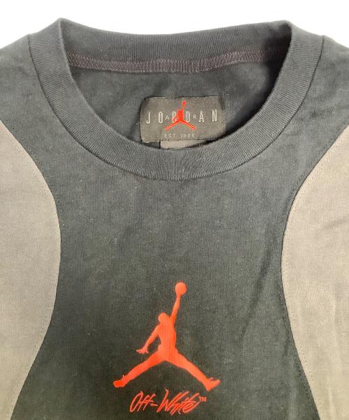 JORDAN（ジョーダン）JORDAN (ジョーダン) OFFWHITE (オフホワイト) 半袖カットソー ブラック サイズ:Mの古着・服飾アイテム
