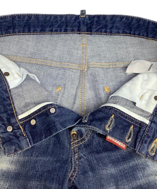 DSQUARED2（ディースクエアード）DSQUARED2 (ディースクエアード) デニムパンツ インディゴ サイズ:44の古着・服飾アイテム