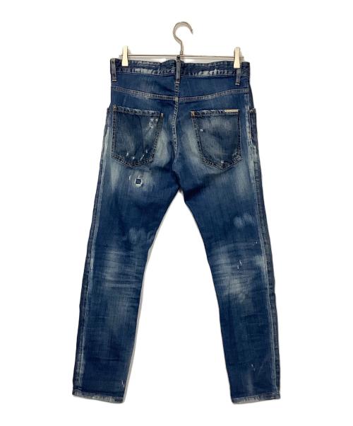 DSQUARED2（ディースクエアード）DSQUARED2 (ディースクエアード) デニムパンツ インディゴ サイズ:44の古着・服飾アイテム