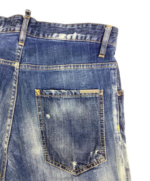 DSQUARED2（ディースクエアード）DSQUARED2 (ディースクエアード) デニムパンツ インディゴ サイズ:44の古着・服飾アイテム
