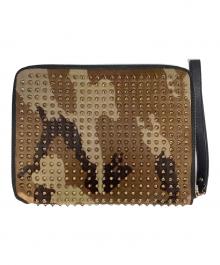Christian Louboutin（クリスチャン・ルブタン）の古着「IPADケース」｜ベージュ