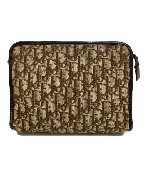 Christian Dior（クリスチャン ディオール）Christian Dior (クリスチャン ディオール) クラッチバッグ ブラウンの古着・服飾アイテム