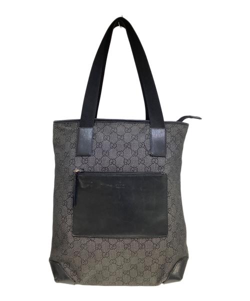 GUCCI（グッチ）GUCCI (グッチ) トートバッグ ブラックの古着・服飾アイテム
