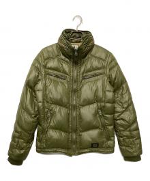 DIESEL（ディーゼル）の古着「ダウンジャケット」｜カーキ