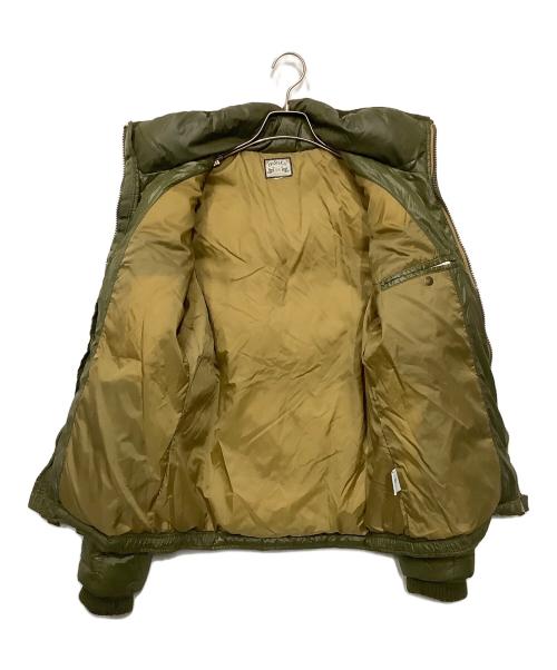 DIESEL（ディーゼル）DIESEL (ディーゼル) ダウンジャケット カーキ サイズ:Lの古着・服飾アイテム