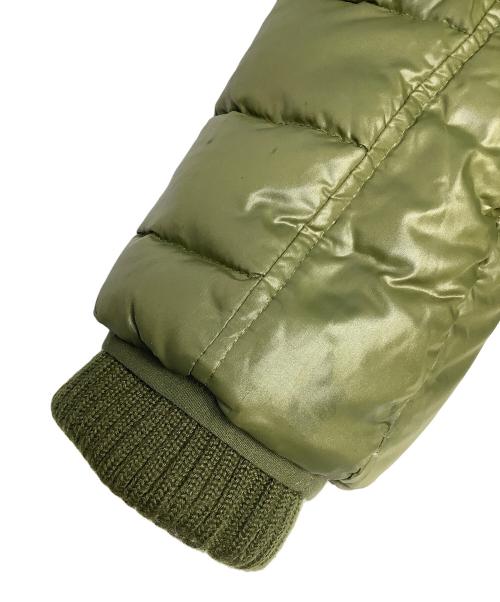 DIESEL（ディーゼル）DIESEL (ディーゼル) ダウンジャケット カーキ サイズ:Lの古着・服飾アイテム