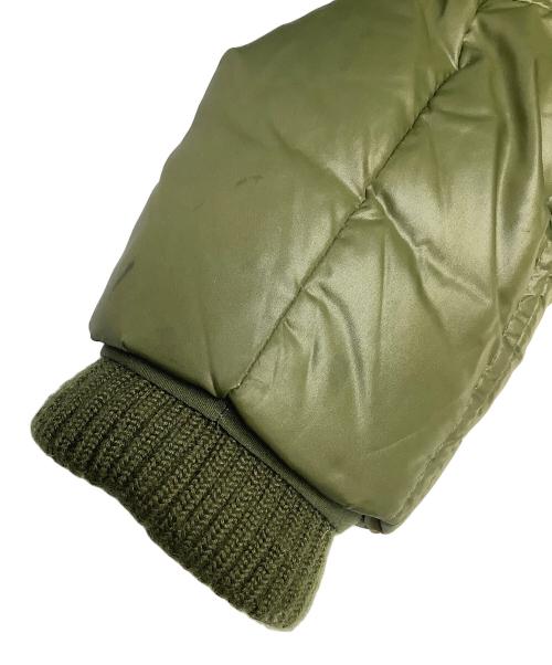 DIESEL（ディーゼル）DIESEL (ディーゼル) ダウンジャケット カーキ サイズ:Lの古着・服飾アイテム
