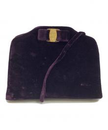 Salvatore Ferragamo（サルヴァトーレ フェラガモ）の古着「ショルダーバッグ」｜パープル