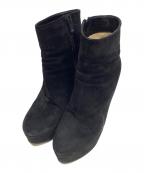 Christian Louboutinクリスチャン・ルブタン）の古着「BIANCA BOOTY 120」｜ブラック