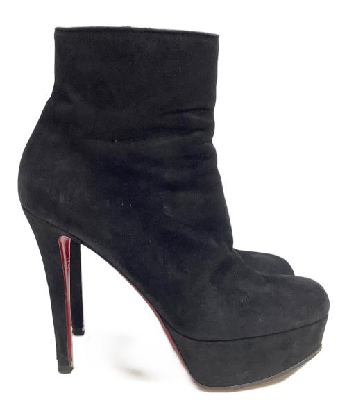 Christian Louboutin（クリスチャン・ルブタン）Christian Louboutin (クリスチャン・ルブタン) BIANCA BOOTY 120 ブラック サイズ:37の古着・服飾アイテム