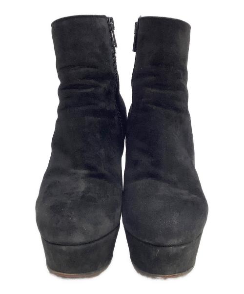 Christian Louboutin（クリスチャン・ルブタン）Christian Louboutin (クリスチャン・ルブタン) BIANCA BOOTY 120 ブラック サイズ:37の古着・服飾アイテム