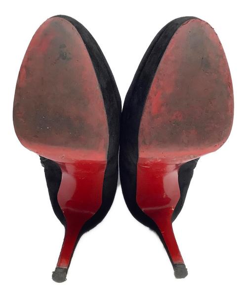 Christian Louboutin（クリスチャン・ルブタン）Christian Louboutin (クリスチャン・ルブタン) BIANCA BOOTY 120 ブラック サイズ:37の古着・服飾アイテム